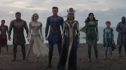 "Les Éternels" : Marvel a dévoilé la première bande-annonce du...