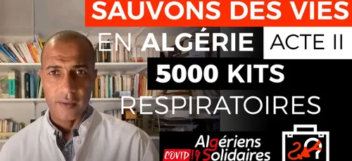 5000 kits respiratoires pour sauver des vies en Algérie.....