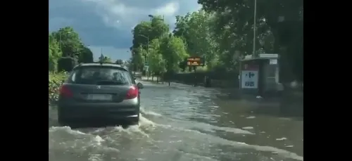 Bordeaux : après la pluie, les inondations (vidéo)