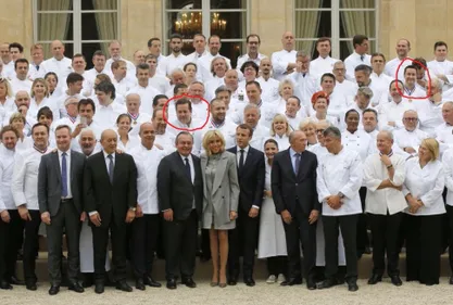 La crème des chefs à l'Elysée