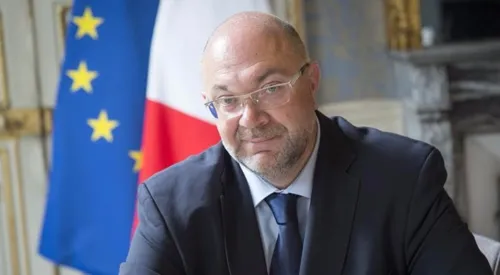 Stéphane Travert à la ferme