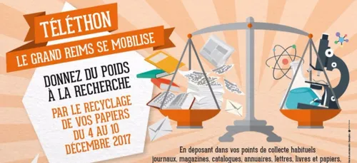 Recyclons pour le Téléthon !