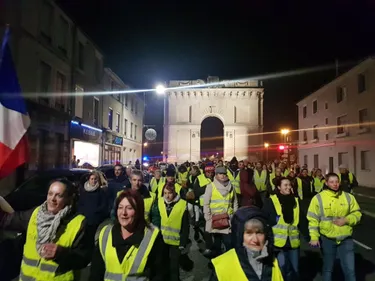 Les Gilets Jaunes en action à Châlons