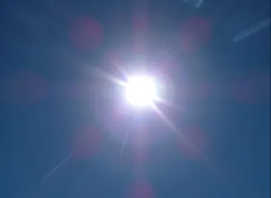 Le soleil brille…par son absence