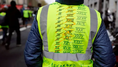 Une manifestation des gilets jaunes interdite