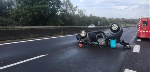 COLLISION ENTRE SIX VÉHICULES