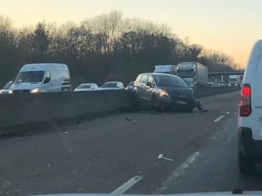 Accident sur la traversée urbaine de Reims