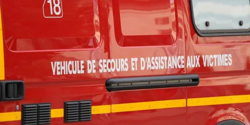 Le camion perd sa remorque