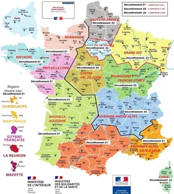 Cette carte du déconfinement est fausse
