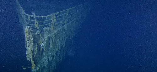 Au cœur de l'épave du Titanic