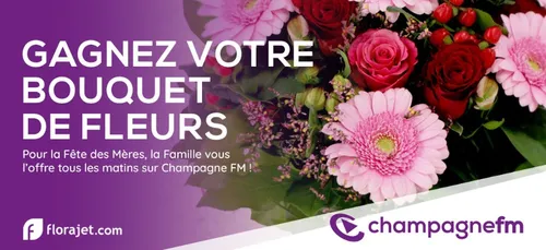 Gagnez votre bouquet de fleurs