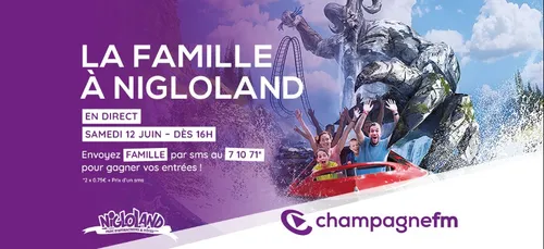 Gagnez vos entrées pour Nigloland avec La Famille