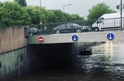 Les inondations de ce vendredi en images