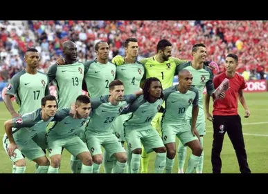 Quand un fan s'incruste sur la photo officielle du Portugal