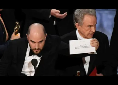Oscars 2017 : une erreur incroyable sur l'attribution du meilleur film