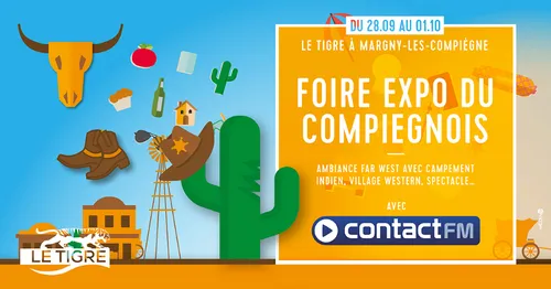LA FOIRE EXPO DU COMPIEGNOIS AVEC CONTACT  FM