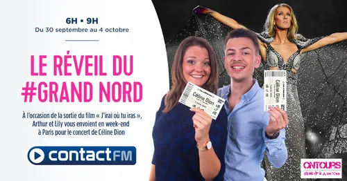 LE CONCERT DE CÉLINE DION AVEC CONTACT FM