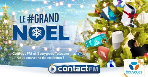 LE #GRAND NOËL BOUYGUES TELECOM SUR CONTACT FM !