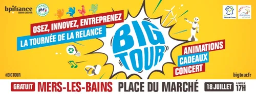 LE BIG TOUR BPI FRANCE A MERS-LES-BAINS AVEC CONTACT FM !