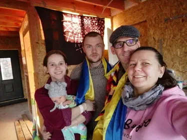 Sébastien et sa famille ont fui l’Ukraine pour rentrer en France
