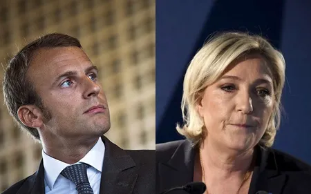 Présidentielle 2022: un duel Macron - Le Pen au second tour