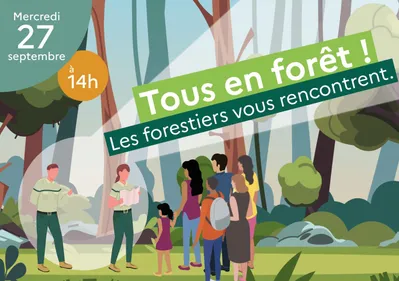 La 3ème édition de Tous en Forêt ce mercredi 27 septembre