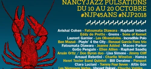 Nancy Jazz Pulsations : la programmation est complète