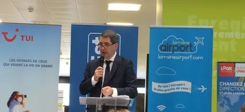 Lorraine Airport : Jean Rottner "Le Luxembourg, c'est bien. La...