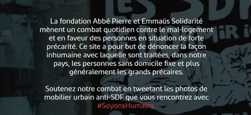 Opération "coup de poing" de la fondation Abbé Pierre à Metz