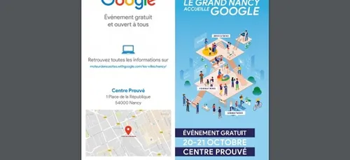 Google s'installe à Nancy pour deux jours