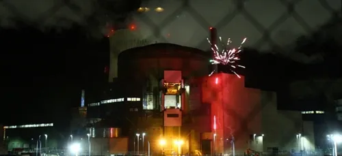 Opération "coup de poing" à Cattenom menée par Greenpeace