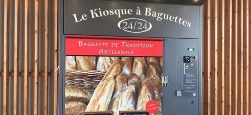 Un kiosque à baguettes installé pour la première fois en gare de...