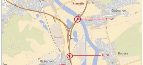 Fermeture temporaire de l'A31 entre Guénange et Mondelange