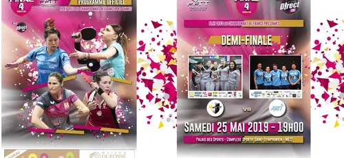 Tennis de table : un Final Four inédit à Metz