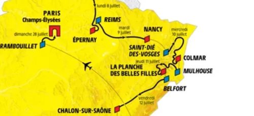 LE TOUR 2019 | Colmar et Mulhouse villes-étapes en juillet