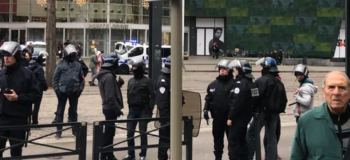 LYCÉES EN GRÈVE | Tensions à Mulhouse cet après-midi