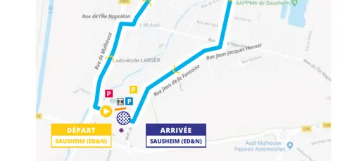 TOUR ALSACE | Le profil de l'étape du jour : contre-la-montre à...