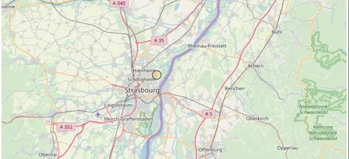 STRASBOURG | Un tremblement de terre de magnitude 3,0 ressenti en...