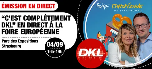 DKL sera présent à la Foire Européenne de Strasbourg