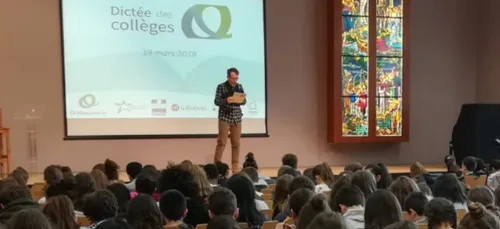 La 2ème édition de la Dictée des collèges, c’est aujourd’hui !