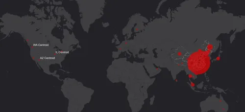 Coronavirus : cette carte interactive vous permet de suivre...