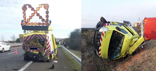 Déjà 10 véhicules de patrouilleurs heurtés sur le réseau...