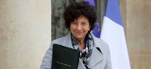 Frédérique Vidal, la ministre de l’enseignement supérieur à Blois...