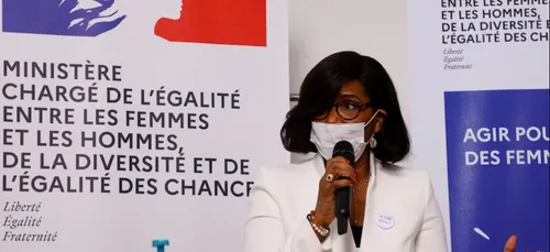 Élisabeth Moreno en déplacement à Tours ce jeudi