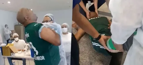 Phobique des aiguilles, un homme s'évanouit en se faisant vacciner...