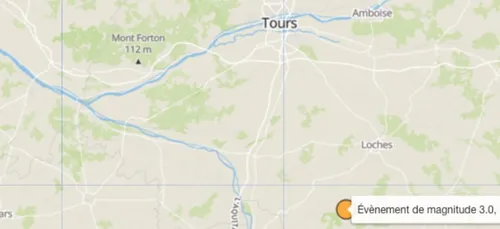 Touraine : la terre a tremblé la nuit dernière
