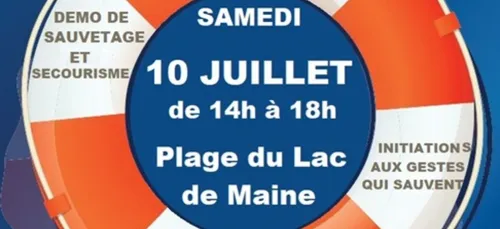 Journée prévention sur les risques de noyade en Maine-et-Loire