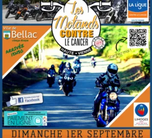 Haute-Vienne : une « rando moto » pour lutter contre le cancer   