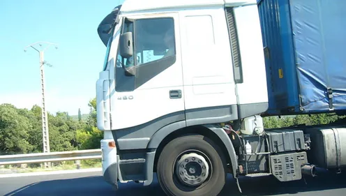 Haute-Vienne : un chauffeur routier hors-la-loi arrêté par les...