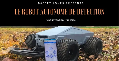 Basset Jones : un robot détecteur de métaux conçu à Limoges